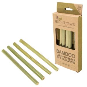 Bambusowe słomki Ecostrawz 145mm | 4 sztuki