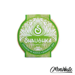 Szampon w kostce wegański Zielona Herbata z Glinką Shaushka 80g