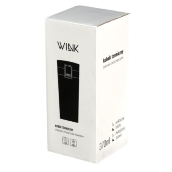 Kubek termiczny Wink Bottle 370 ml | White